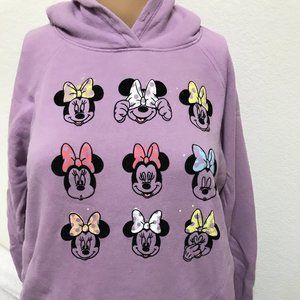 UNIQLO UT Disney Mini Characters Long Sleeve pullover hoodie purple size M